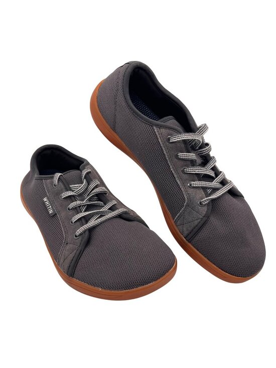 WHITIN Other - WHITIN Wide Toe Box Zero Drop Gum Sole Sneaker Shoes Mens Size 9 EU43 Gray W81